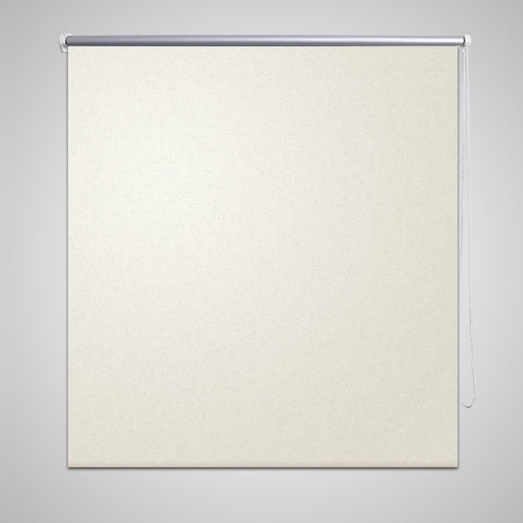 Vetonek Persiana opaca enrollable 120x175 cm blanco crudo