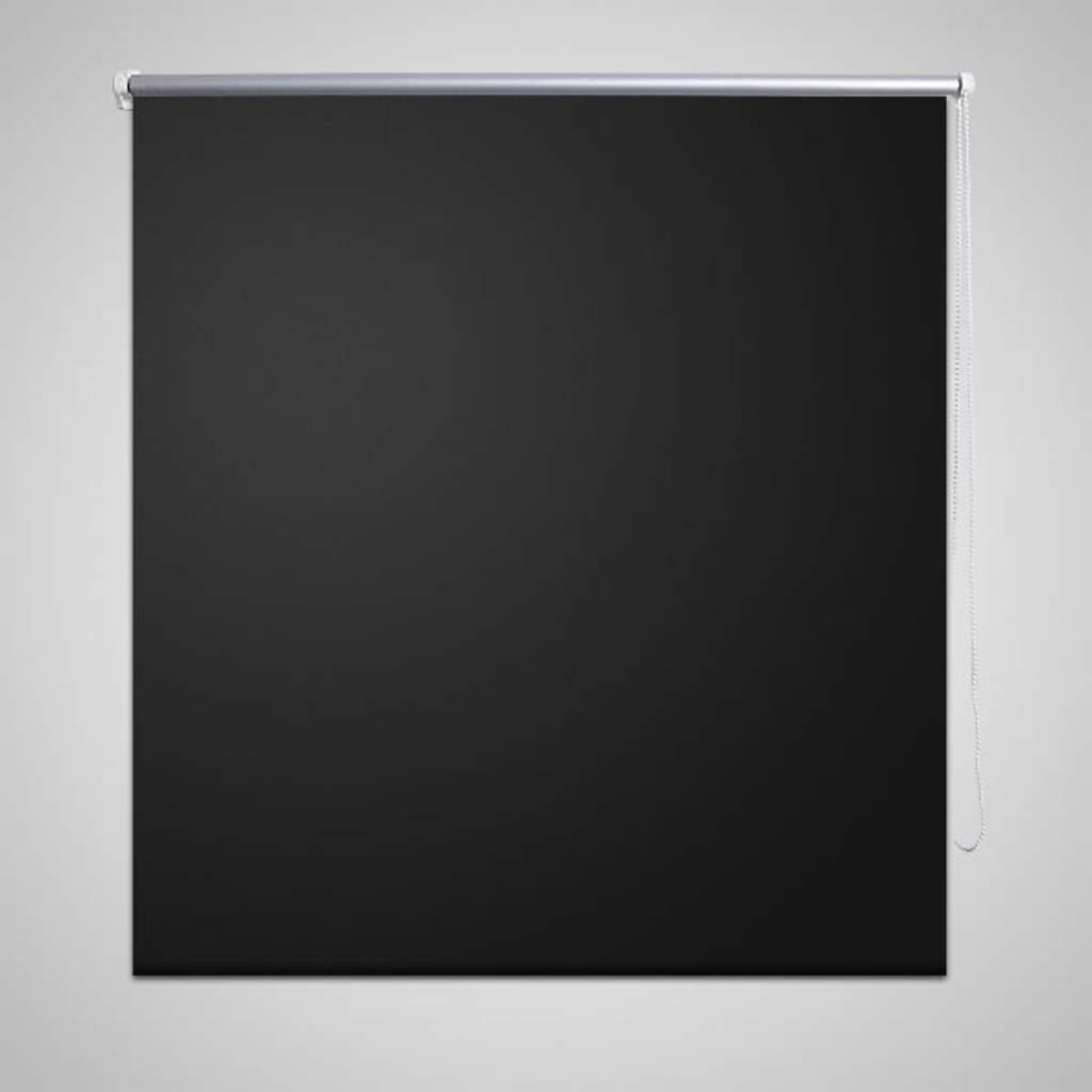 Vetonek Persiana estor opaco enrollable negro 160x230 cm