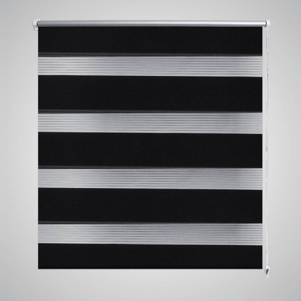 Persiana Cebra 80 x 150 cm Negro