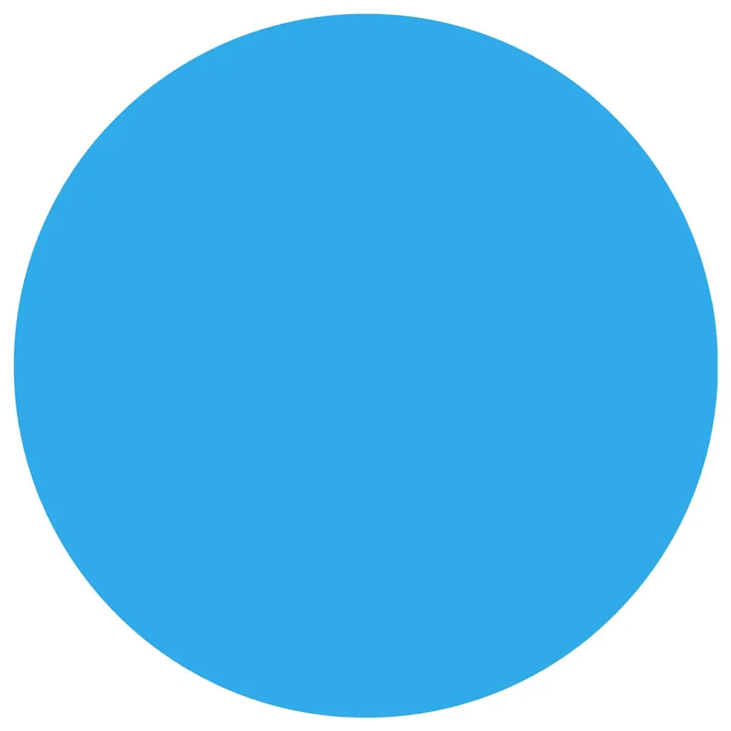 Cubierta solar para piscina redonda de PE, flotante y para piscina sobre suelo Vetonek