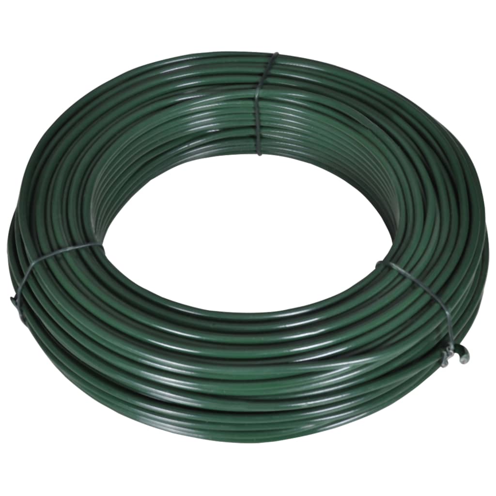 Wire for fences 55 m 2.1/3.1 mm Green steel