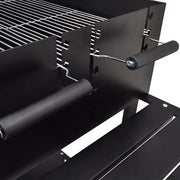Soporte para barbacoa de carbón con 2 ruedas v9728 Vetonek
