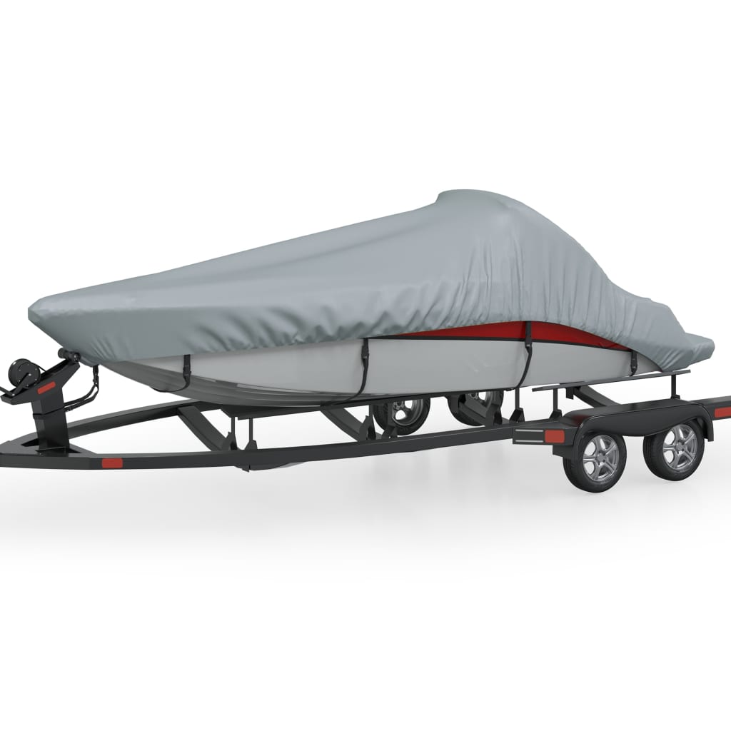 Boat cover boat cover gray length 519-580 cm width 294 cm v3794 Vetonek