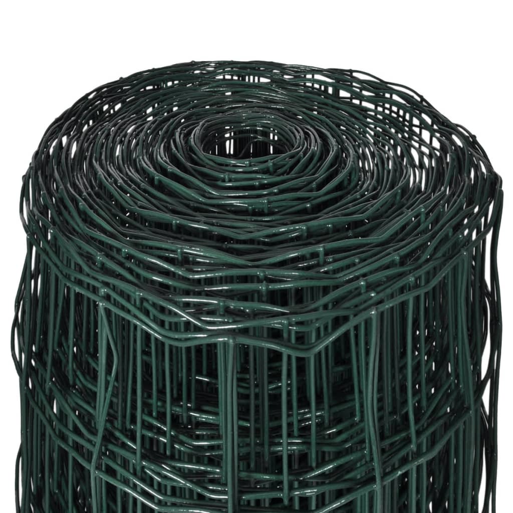 Euro Valla Set Steel Green 25x1,2 m