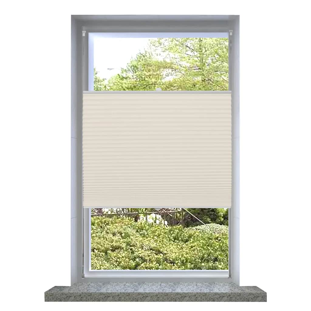 Plisé Para Ventana Persiana 50X150cm Crema