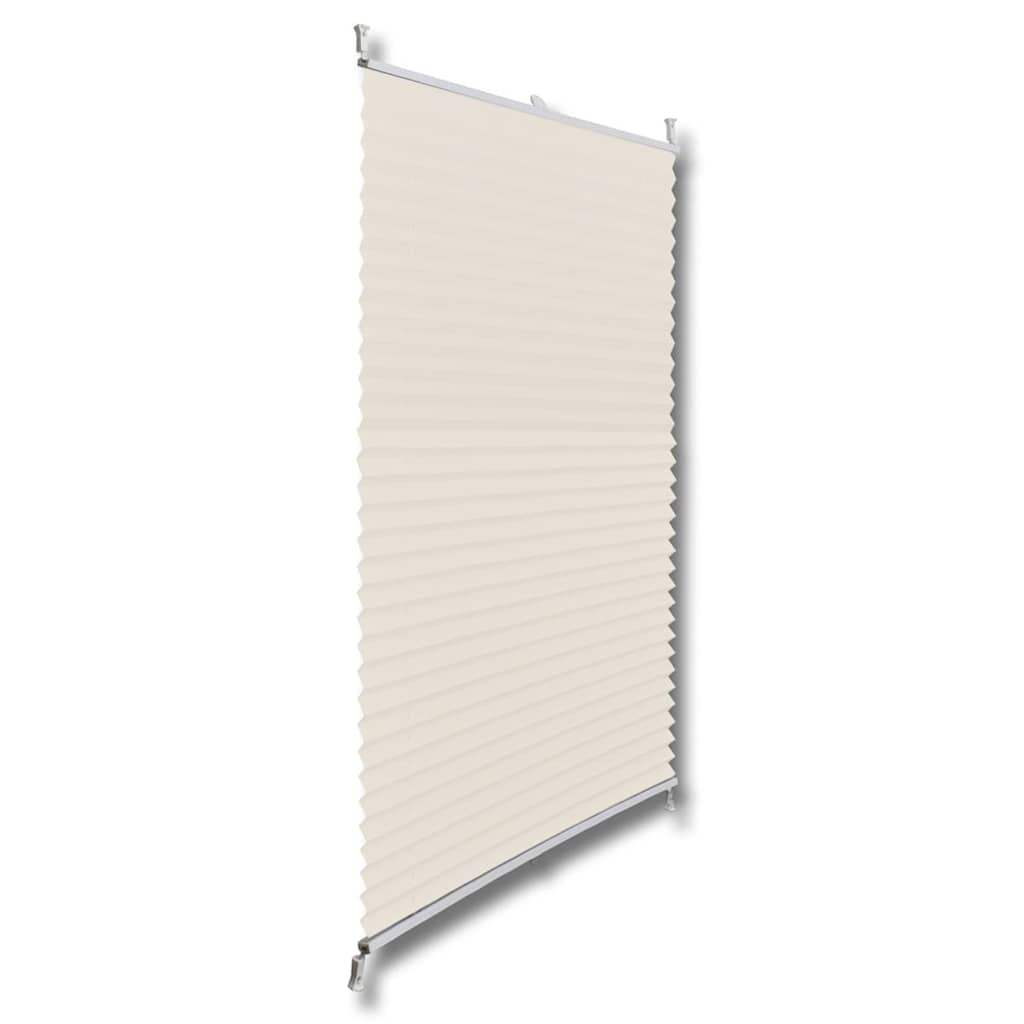 90x100 cm cream pleated storing