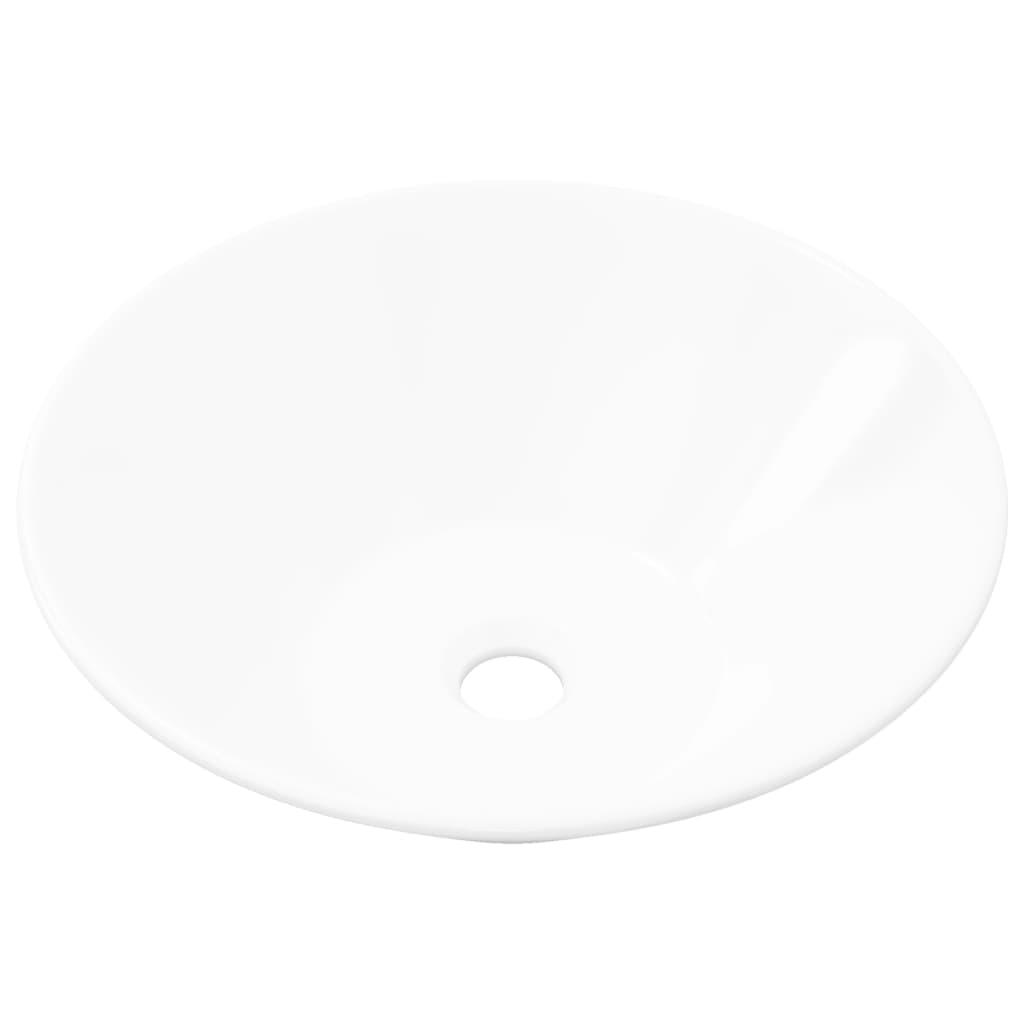 Lavabo de cerámica porcelana Art blanco