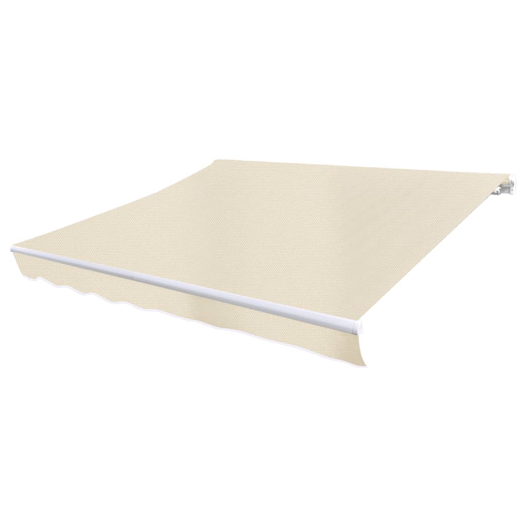 Toldo de lona blanco crema 6x3 m (sin estructura) vidaXL