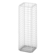 Cesta para muro de gaviones de alambre galvanizado 100x30x30 cm v5529 - Vetonek