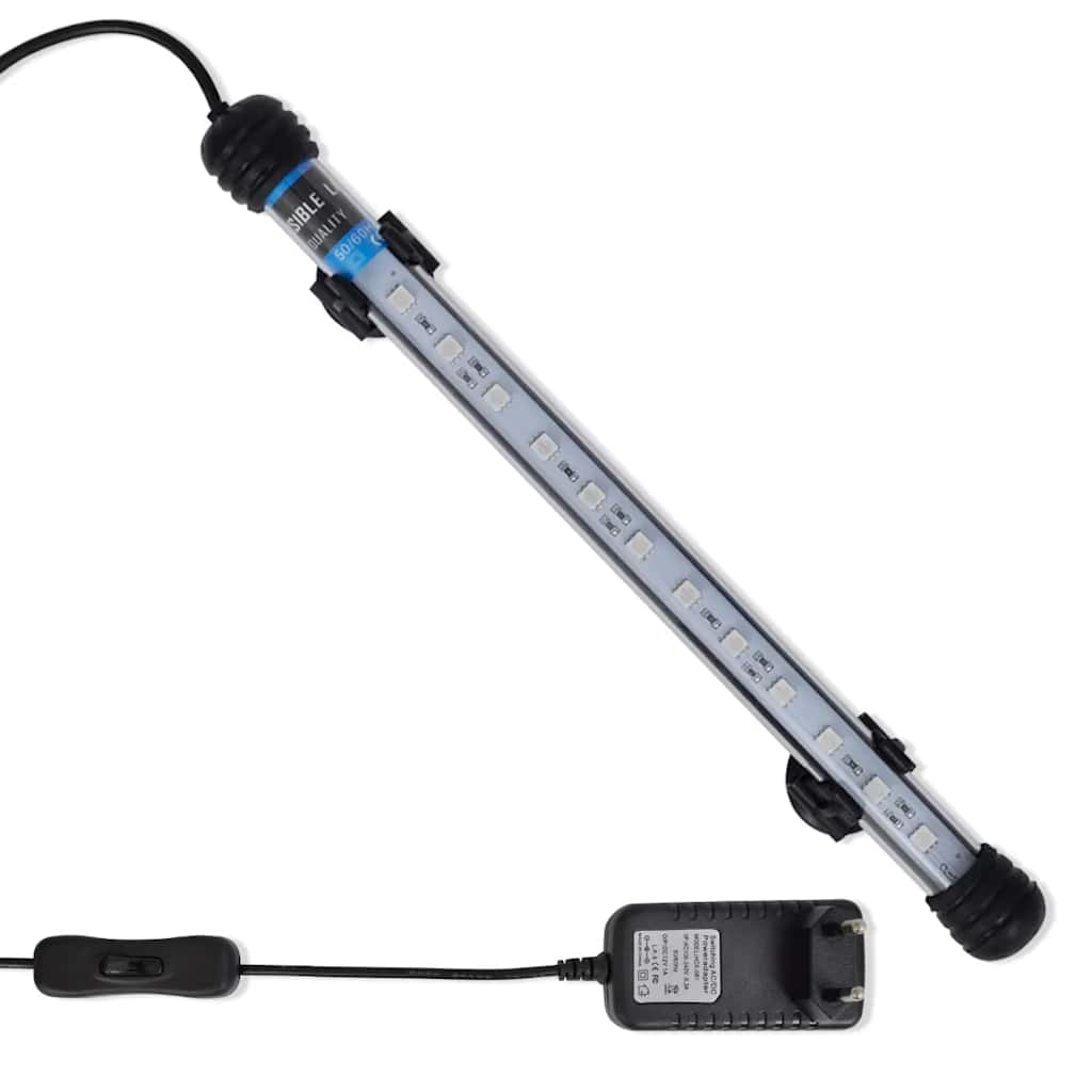 Vetonek Lámpara LED para acuario azul 28 cm