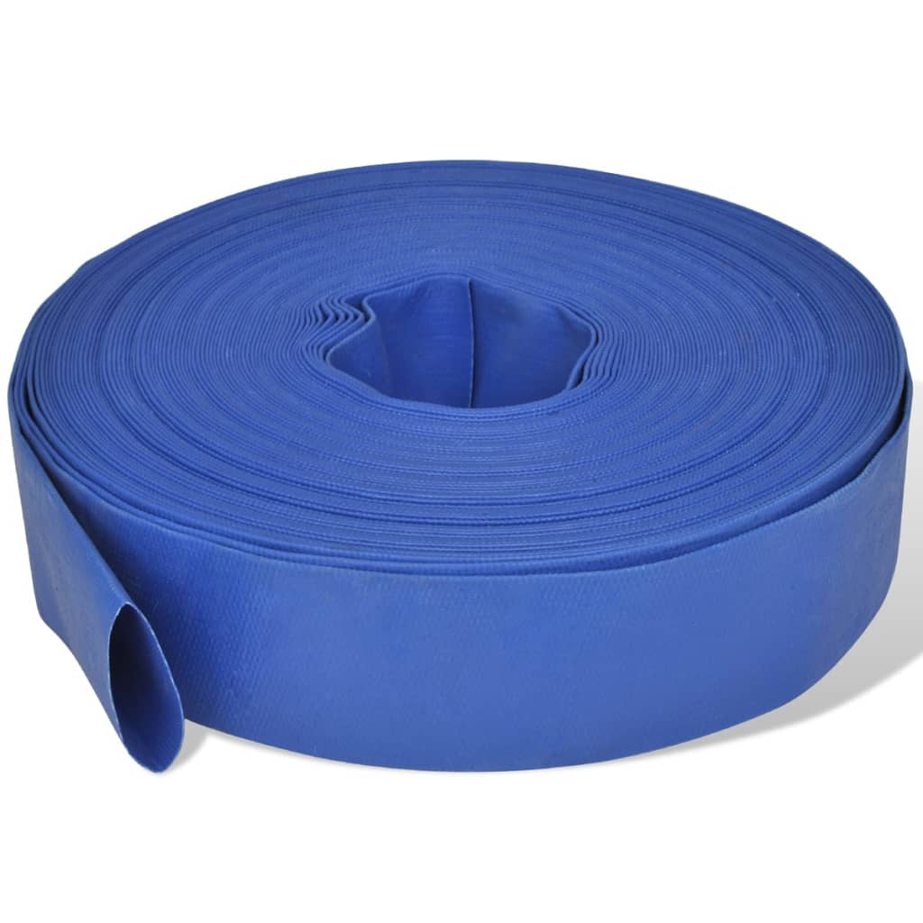 Manguera plana de agua 50 m 2" PVC vidaXL