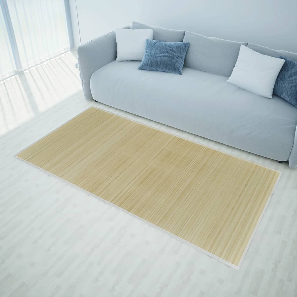 Carpet de bambu retangular 80 x 200 cm