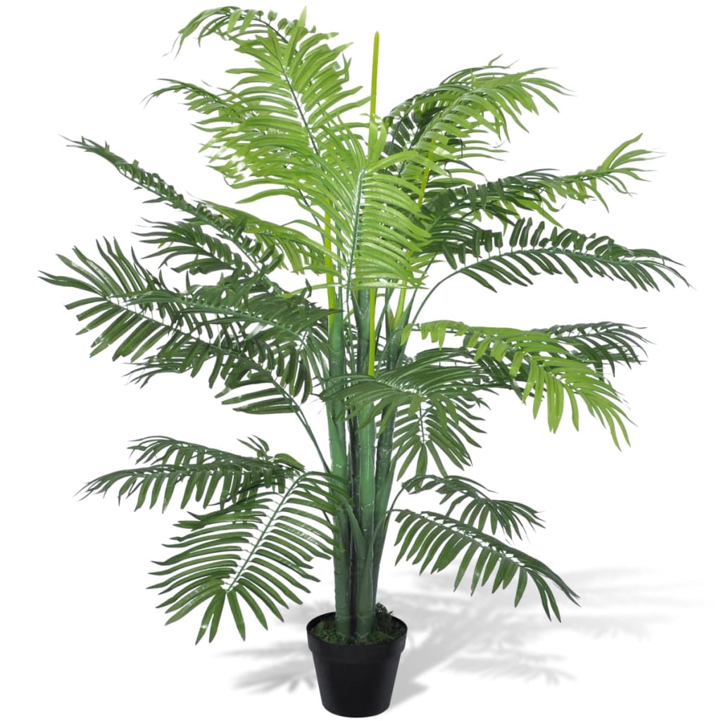 Vetonek Palmera artificial Phoenix con macetero 130 cm 