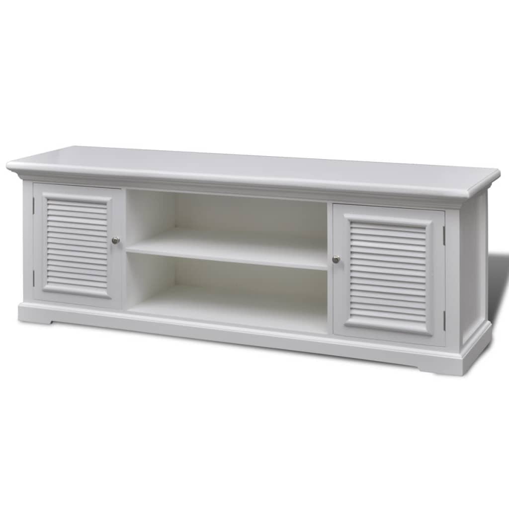 Mueble para TV de madera blanco vidaXL