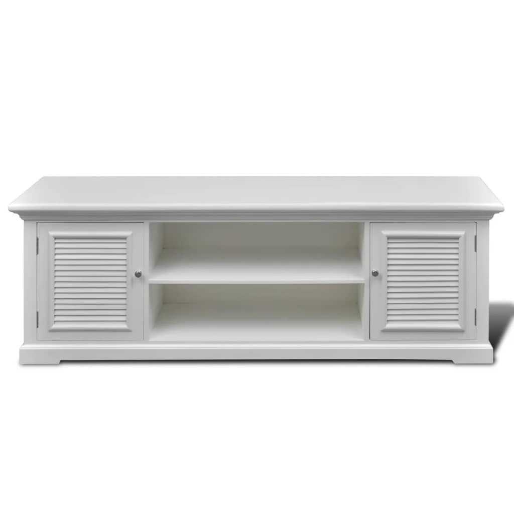 Mueble para TV de madera blanco vidaXL