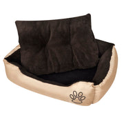 Dog bed with padded cushion size xl v5448 Vetonek