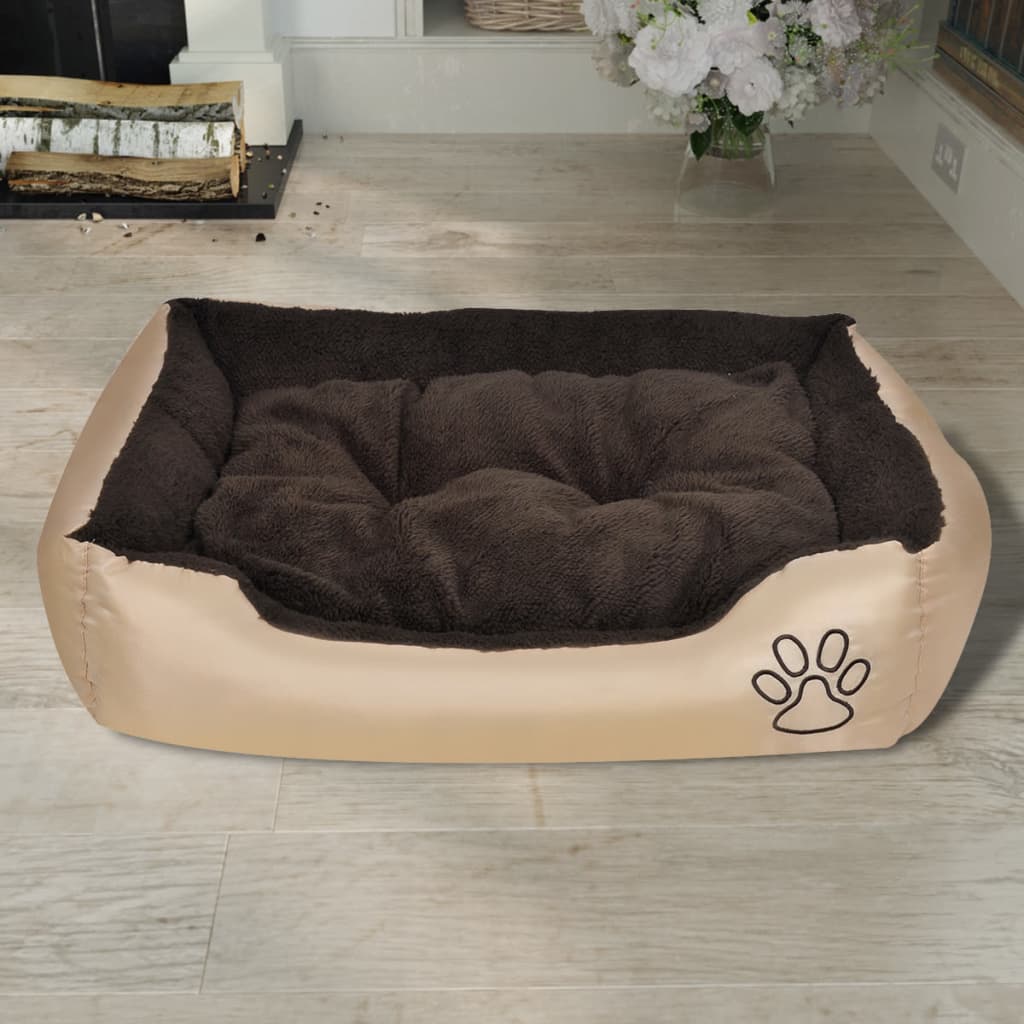 Vetonek Dog Bed with Padded Cushion Size XL