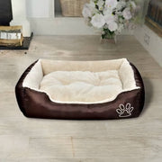 Vetonek Dog Bed with Padded Cushion Size S