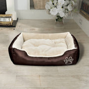 Vetonek Dog Bed with Padded Cushion Size M