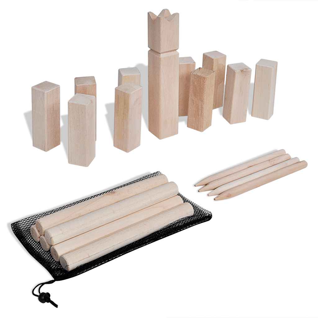 Juego de madera Kubb  