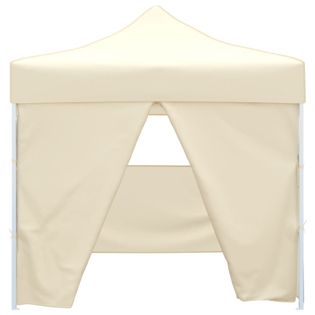 Vetonek Cenador plegable con 4 paredes colore crema 3x3 m