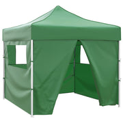 Cenador plegable verde con 4 paredes 3x3 m v2415 Vetonek
