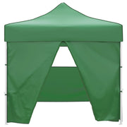 Cenador plegable verde con 4 paredes 3x3 m v2415 - Vetonek