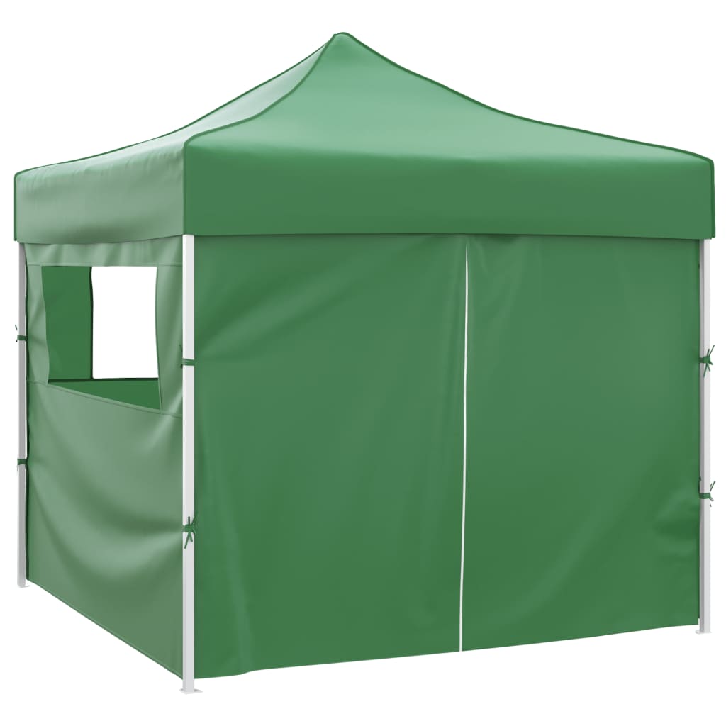 Cenador plegable verde con 4 paredes 3x3 m v2415 - Vetonek