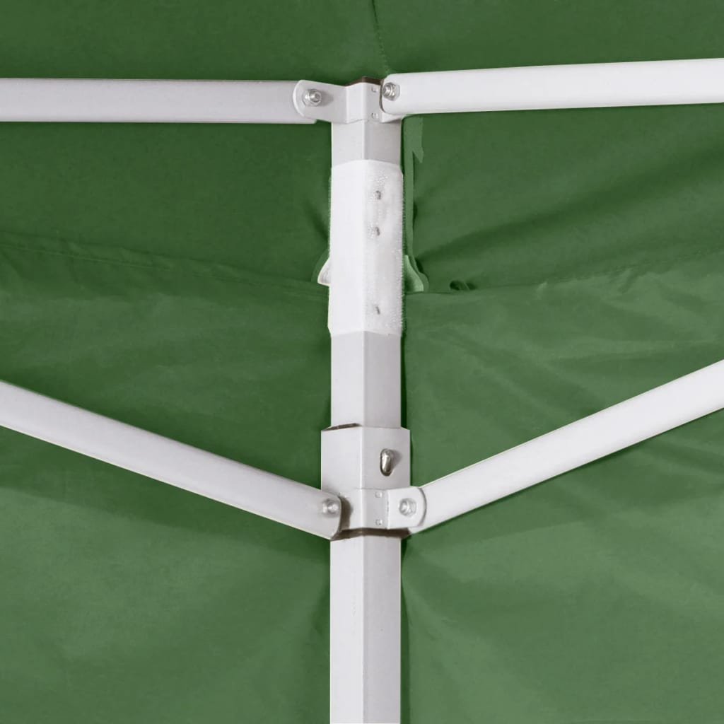 Cenador plegable verde con 4 paredes 3x3 m v2415 - Vetonek