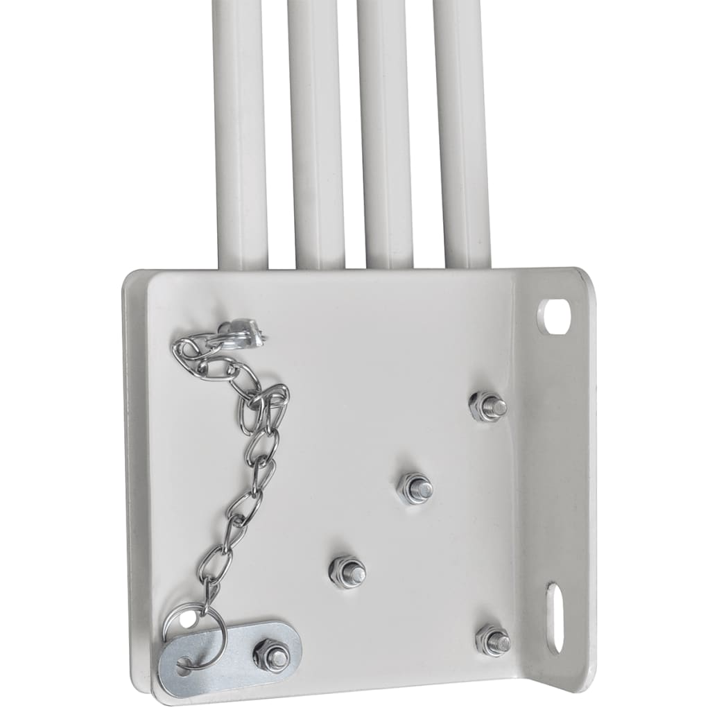 Toldo lateral plegable de balcón color terracota 140x140 cm V2798 Vetonek