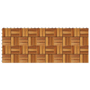Acacia porch tiles 10 pieces 30x30 cm v5782 - Vetonek
