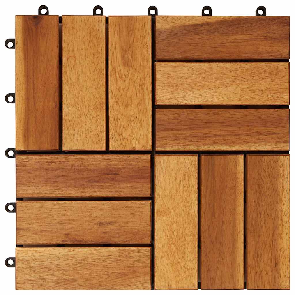 Acacia porch tiles 10 pieces 30x30 cm v5782 - Vetonek