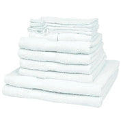 Vetonek Towel set 12 pieces cotton 500 gsm white
