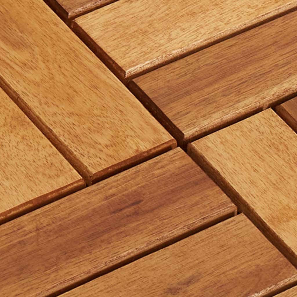 Acacia porch tiles 20 pieces 30x30 cm - Vetonek