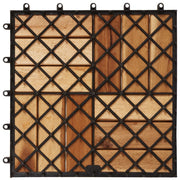 Acacia porch tiles 20 pieces 30x30 cm - Vetonek