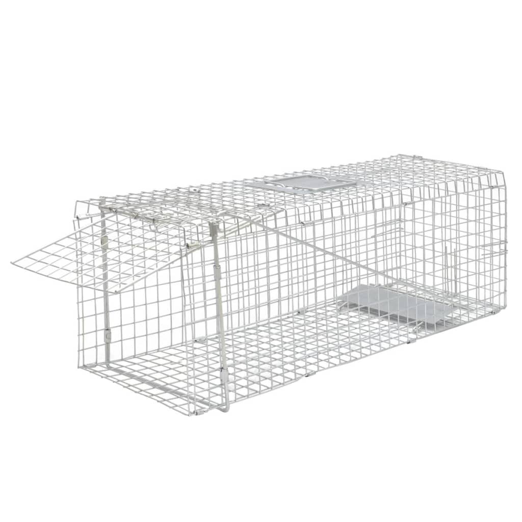 Vetonek Trampa para animales vivos galvanizada 80 cm