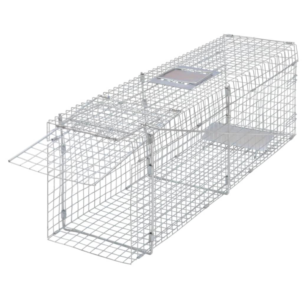 Vetonek Trampa para animales vivos galvanizada 100 cm