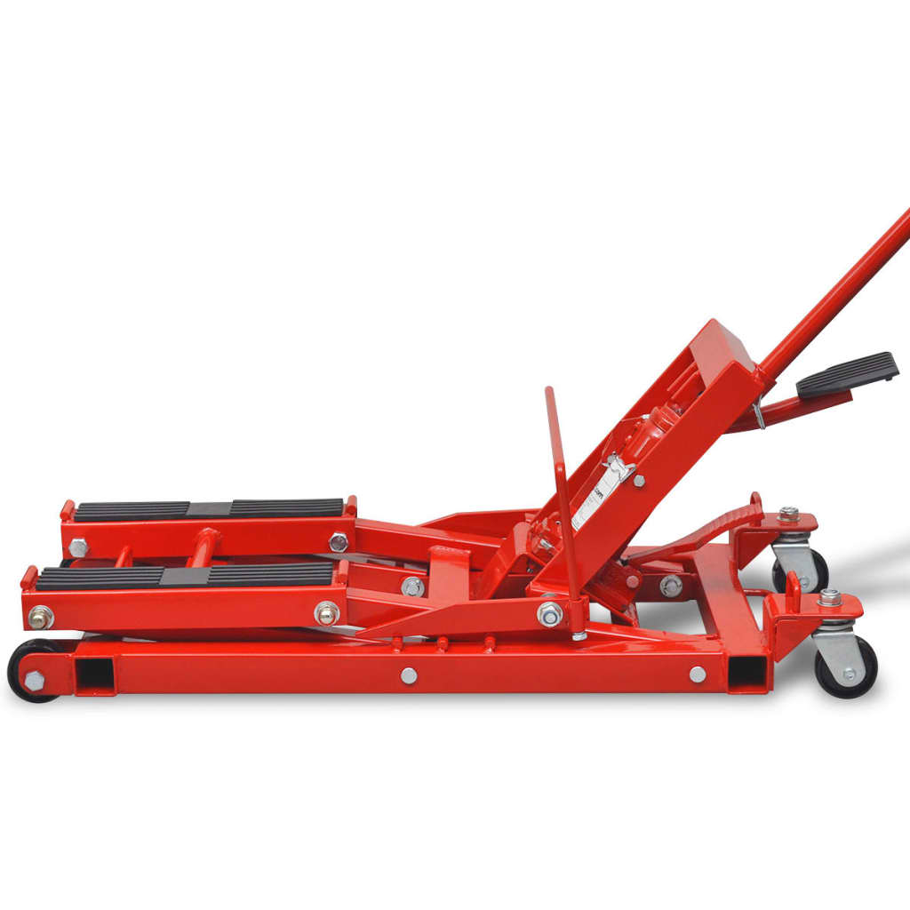 Gato hidráulico de motocicleta/atv 680 kg rojo v1804 - Vetonek