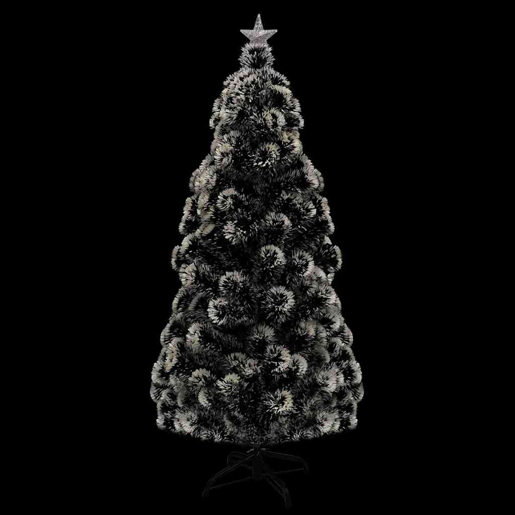 Árbol de navidad artificial con soporte/led fibra óptica 150 cm v8766 - Vetonek