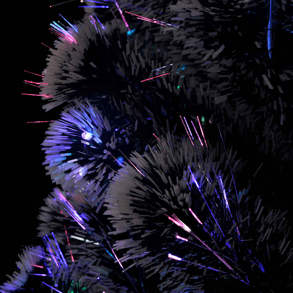 Árbol de navidad artificial con soporte/led fibra óptica 150 cm v8766 - Vetonek