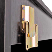 Conjunto de muebles de baño y lavabo 7 piezas negro - Vetonek