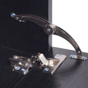 Conjunto de muebles de baño y lavabo 8 piezas negro - Vetonek