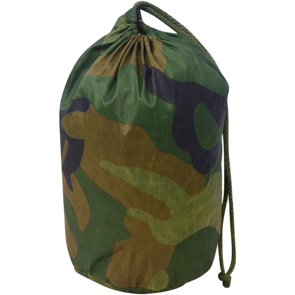 Rede de camuflagem com bolsa de armazenamento de 1,5x4 m