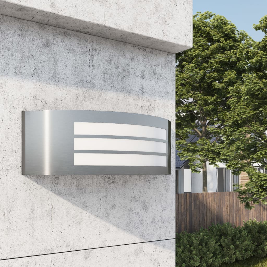 Exterior wall lamp stainless steel