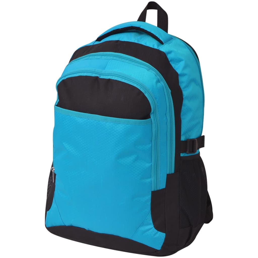 Vetonek Mochila escolar negra y azul 40 l