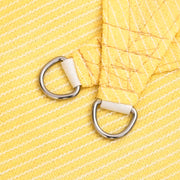 Toldo de vela rectangular hdpe 4x6 m beige v5342 - Vetonek