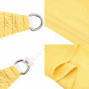 Toldo de vela rectangular hdpe 4x6 m beige v5342 - Vetonek