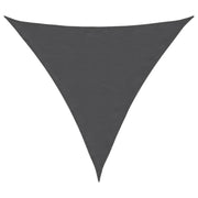 Toldo vela triangular tela oxford gris antracita 3,6x3,6x3,6 m v5557 Vetonek