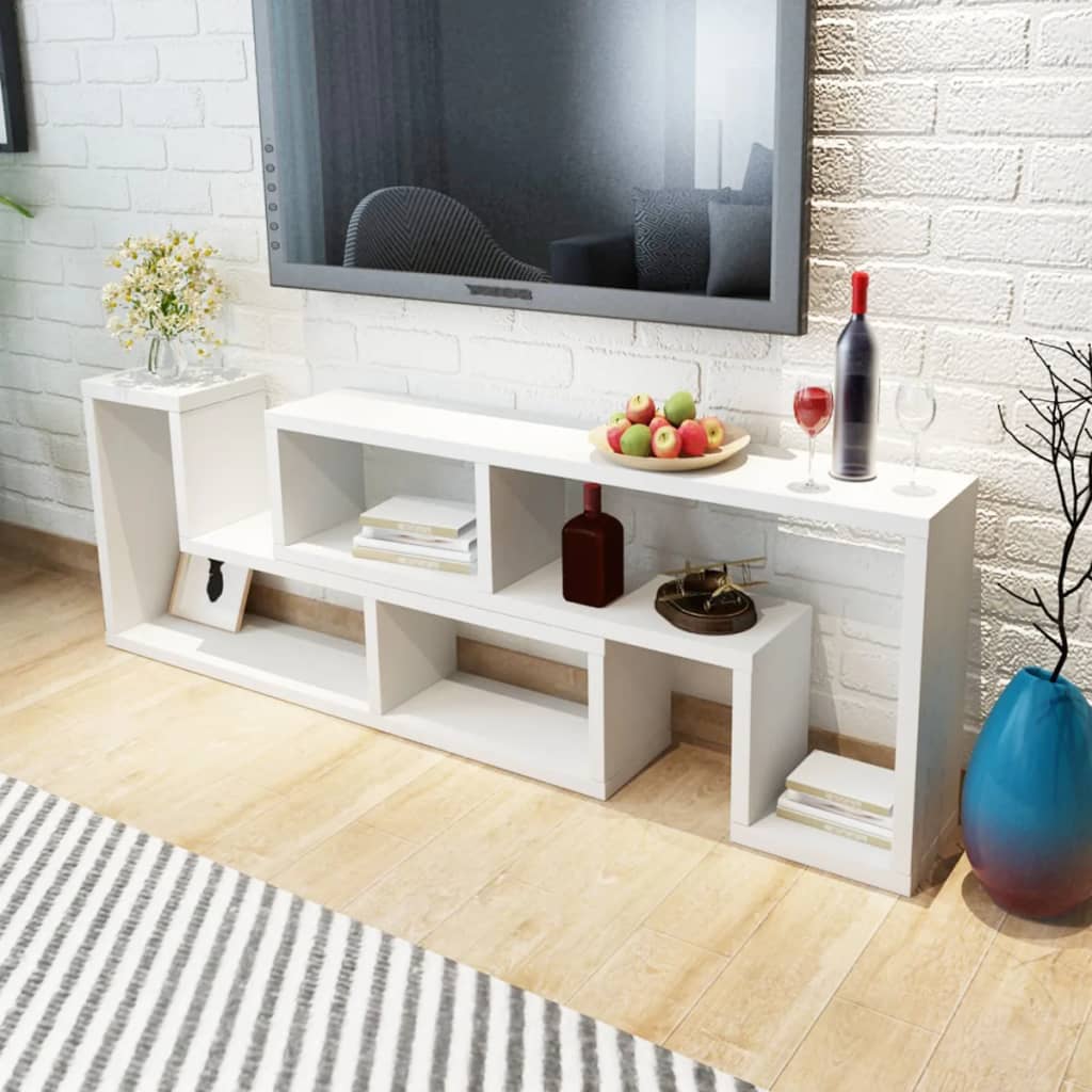 Vetonek Mueble para TV en forma de L blanco