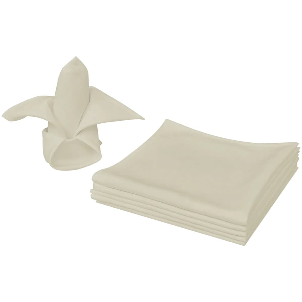 Vetonek Servilletas 25 unidades crema 50x50 cm